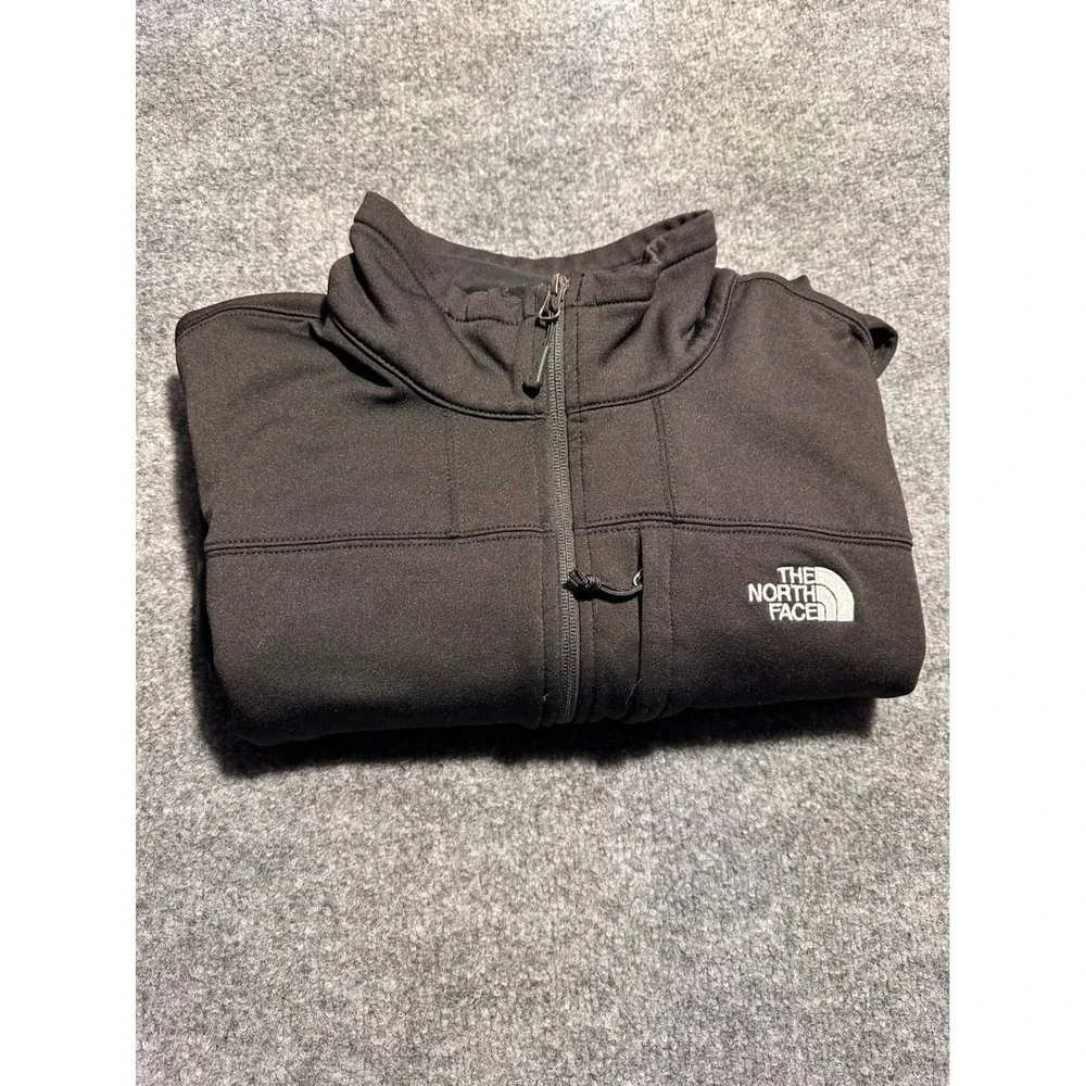 The North Face Apex Bionic 2 Softshell Jacket Mens XL Black NF0A3VM8 Full Zip